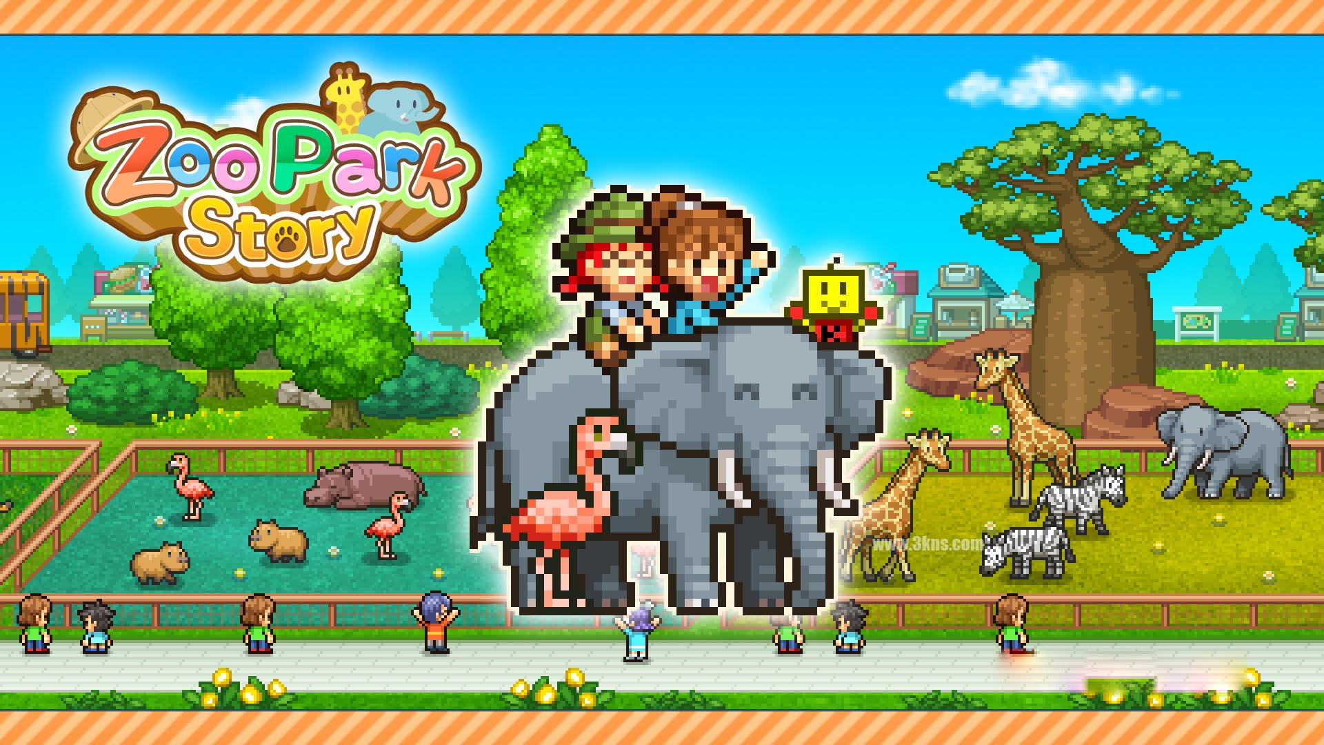 [Switch游戏]探险顽皮动物园 .Zoo Park Story-梦境潮玩