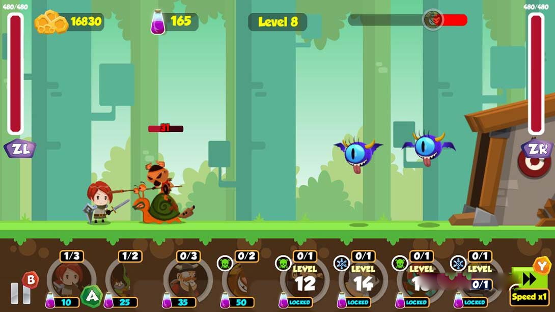 图片[1]-[Switch游戏]城堡英雄 Castle Heroes-梦境潮玩