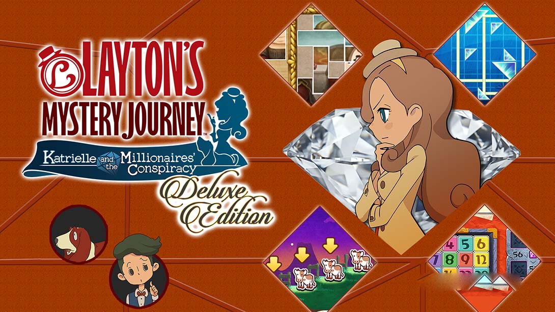 [Switch游戏]雷顿神秘之旅：卡特丽艾尔和大富翁的阴谋 豪华版 LAYTON...-梦境潮玩