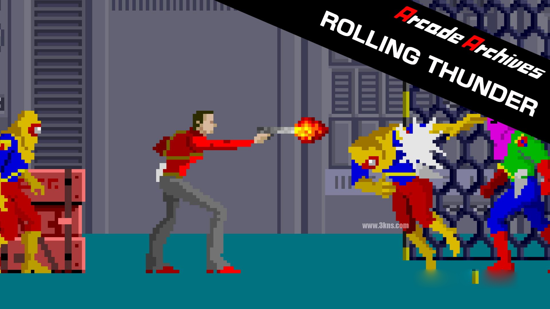 [Switch游戏]Arcade Archives ROLLING THUNDER-梦境潮玩