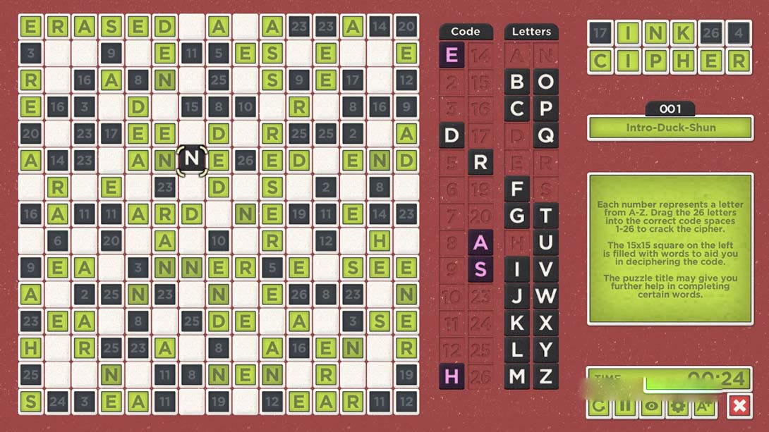 图片[1]-[Switch游戏]墨水密码 Ink Cipher-梦境潮玩