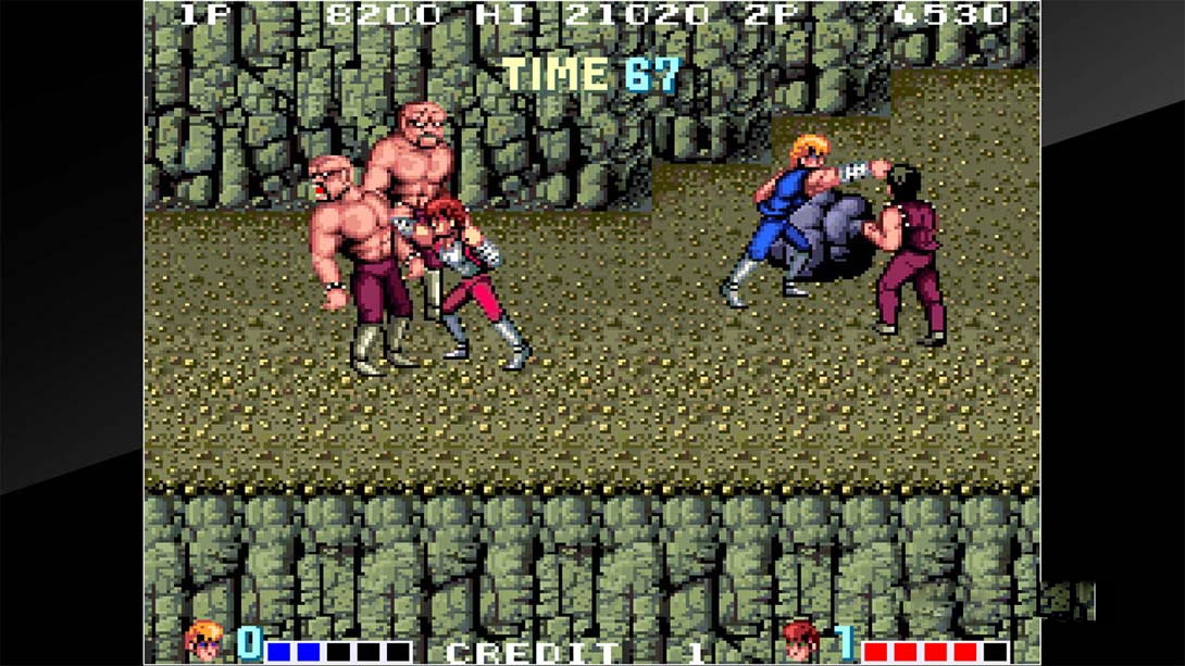 图片[1]-[Switch游戏]街机档案：双截龙1 Arcade Archives DOUBLE DRAGON-梦境潮玩