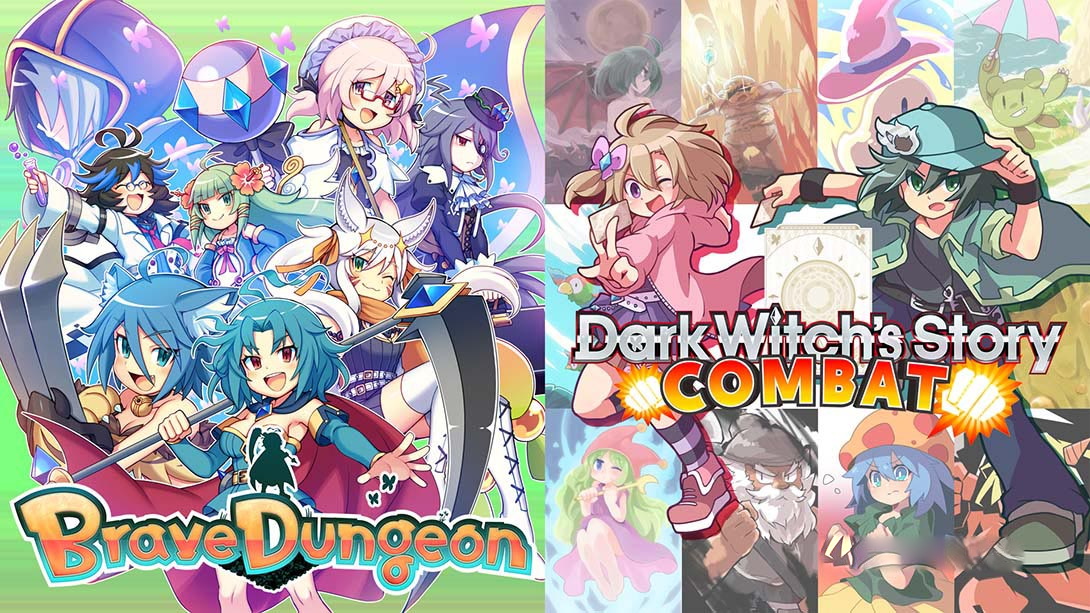 [Switch游戏]魔神少女：COMBAT+勇气地牢 Brave Dungeon + Dark Witchs Story:COMBAT-梦境潮玩