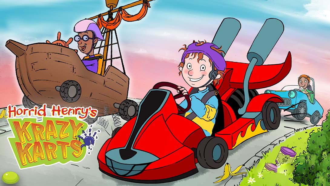 [Switch游戏]可怕的亨利的疯狂卡丁车 Horrid Henry's Krazy Karts-梦境潮玩