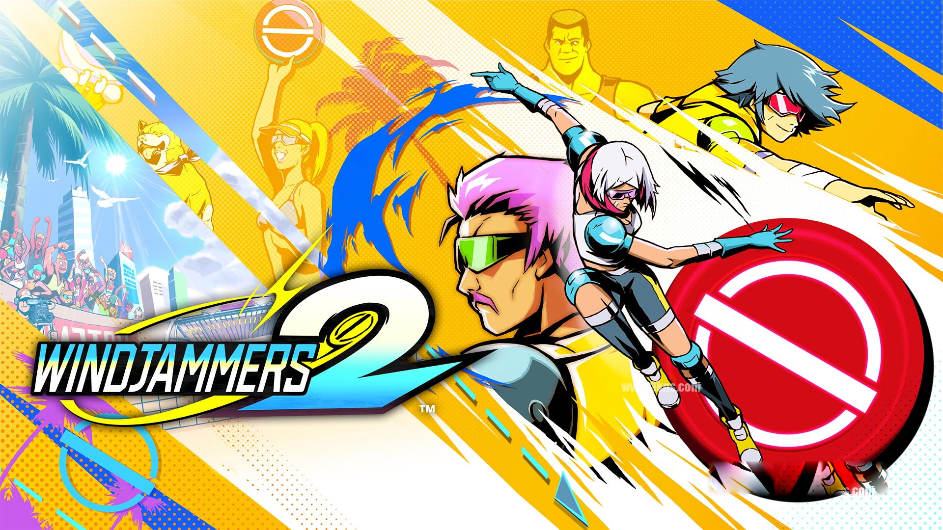 [Switch游戏]野外飞盘 2 Windjammers 2-梦境潮玩