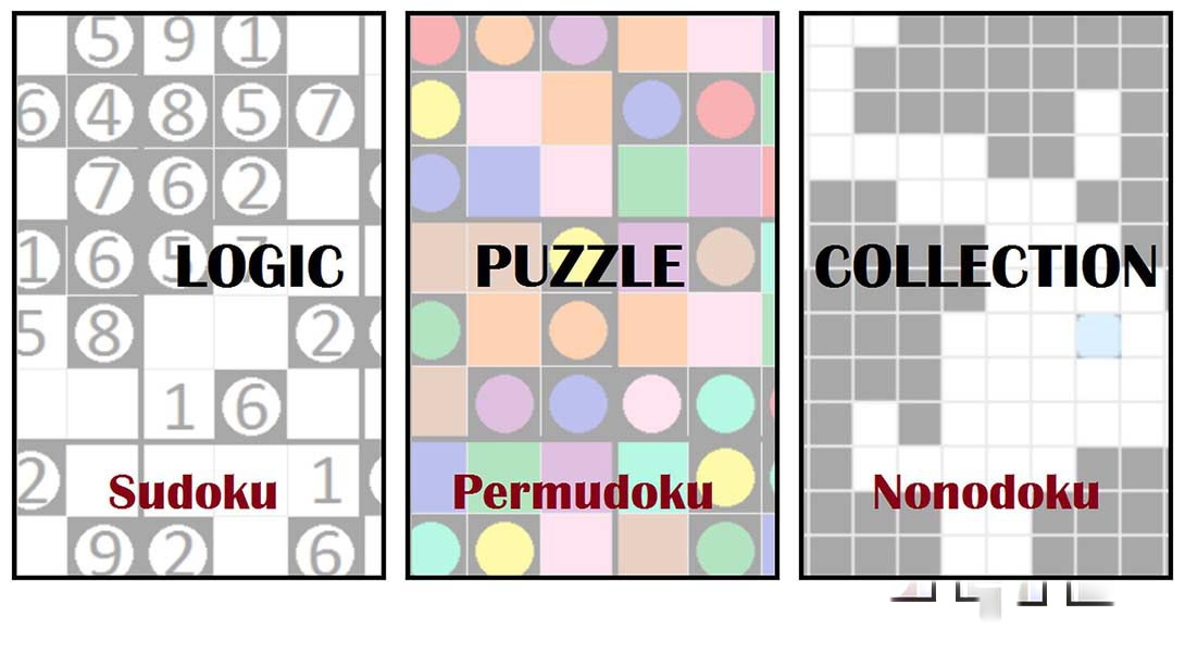 [Switch游戏]Logic Puzzle Collection: Sudoku - Permudoku - Nonodoku-梦境潮玩