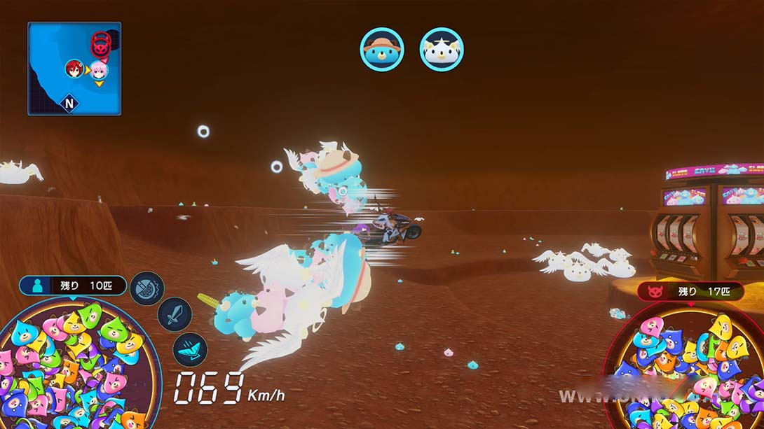 图片[1]-[Switch游戏]爆走次元涅普提努VS巨神斯莱努 .爆走次元ネプテューヌ VS巨神スライヌ-梦境潮玩