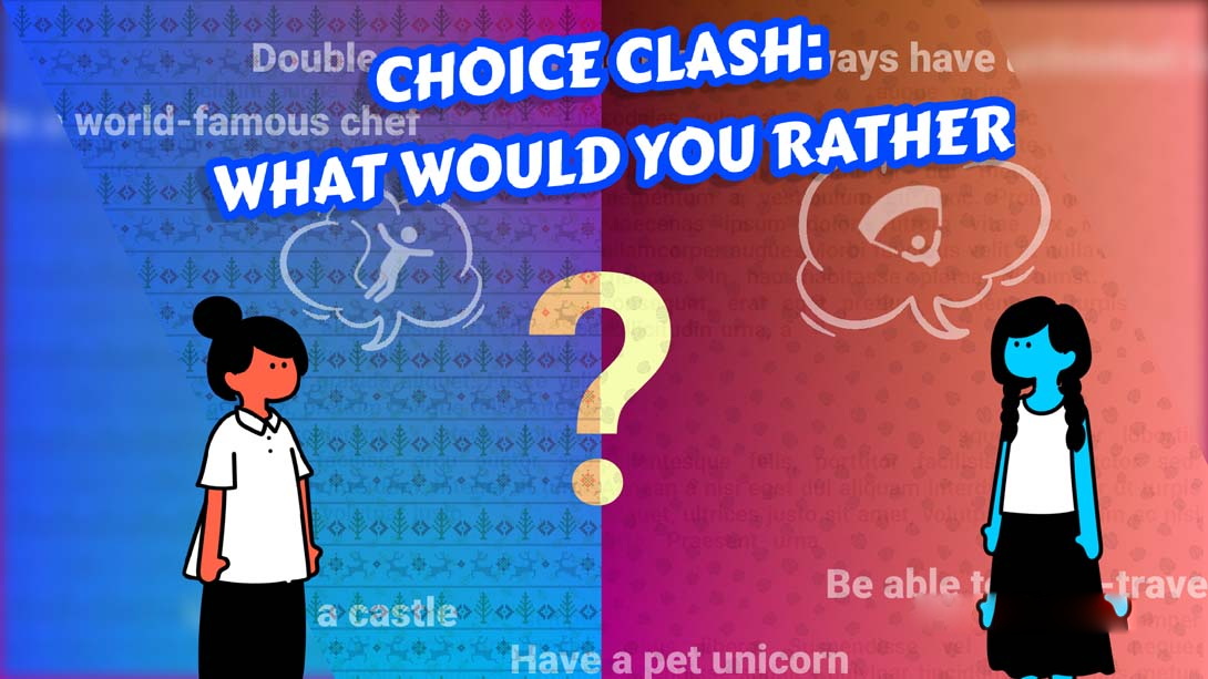 [Switch游戏]选择冲突 你更喜欢什么 .Choice Clash What Would You Rather-梦境潮玩