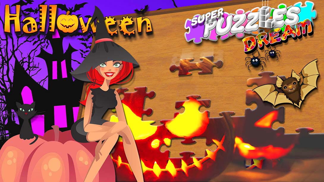 [Switch游戏]万圣节，超级拼图梦 Halloween, Super Puzzles Dream-梦境潮玩