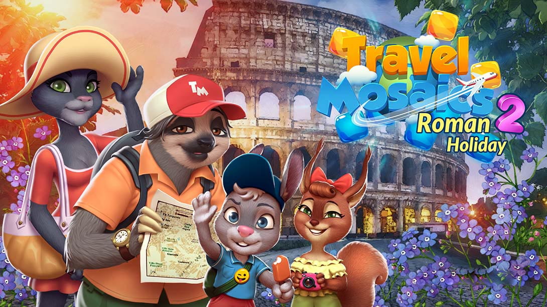 [Switch游戏]旅行马赛克2罗马假日 Travel Mosaics 2 Roman Holiday-梦境潮玩