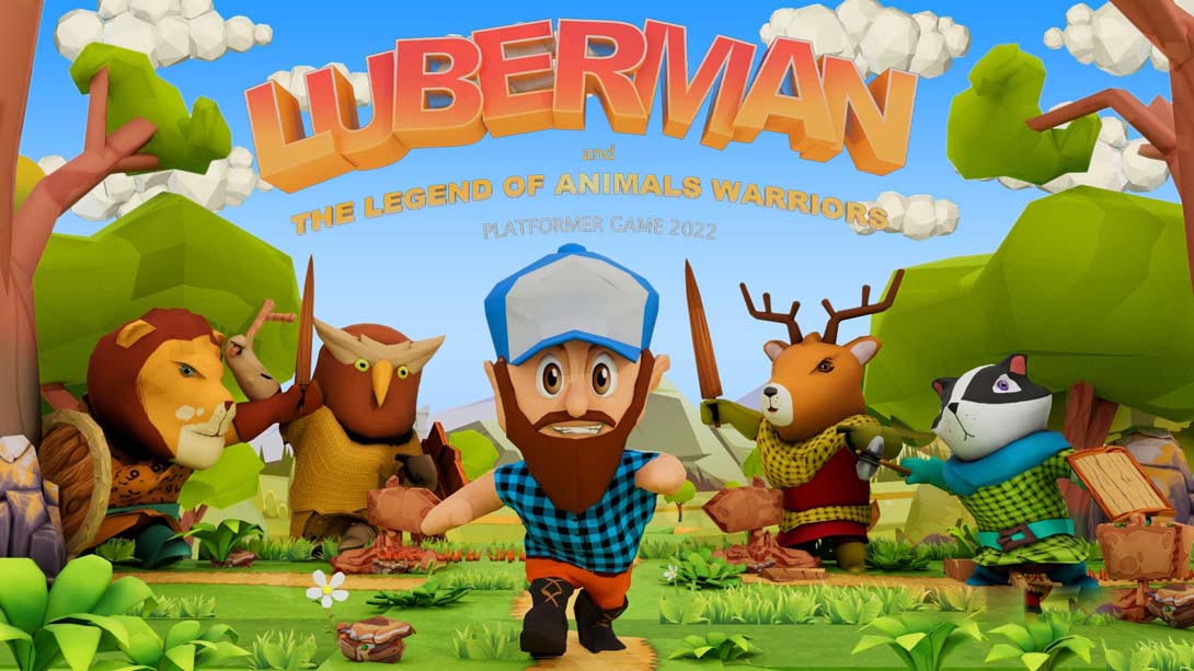 [Switch游戏]动物战士传奇 Luberman and The Legend of Animals Warriors-Platformer Game 2022-梦境潮玩