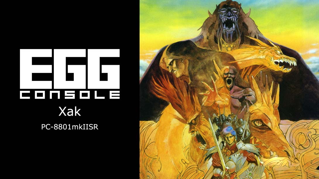 [Switch游戏]EGG掌机 Xak PC-8801mkIISR .EGGCONSOLE Xak PC-8801mkIISR-梦境潮玩