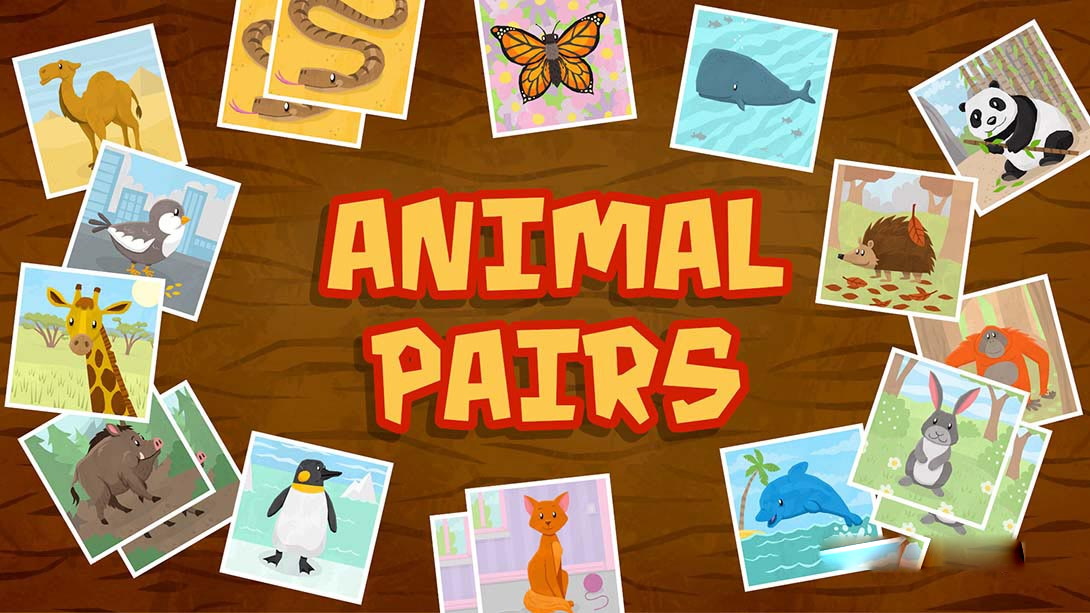 [Switch游戏]Animal Pairs - Matching N Concentration Game for Toddlers N Kids-梦境潮玩