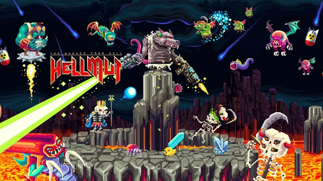 [switch游戏]地狱异种 来自地狱的混蛋 .Hellmut: The Badass From Hell-梦境潮玩