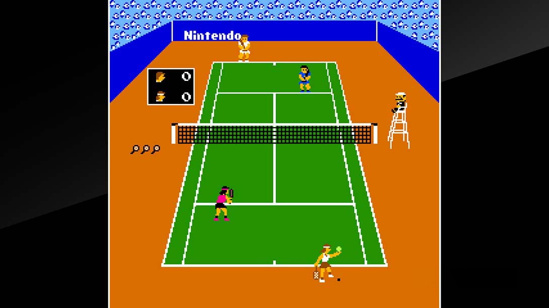 图片[1]-[Switch游戏]街机档案：VS网球 Arcade Archives VS. TENNIS-梦境潮玩