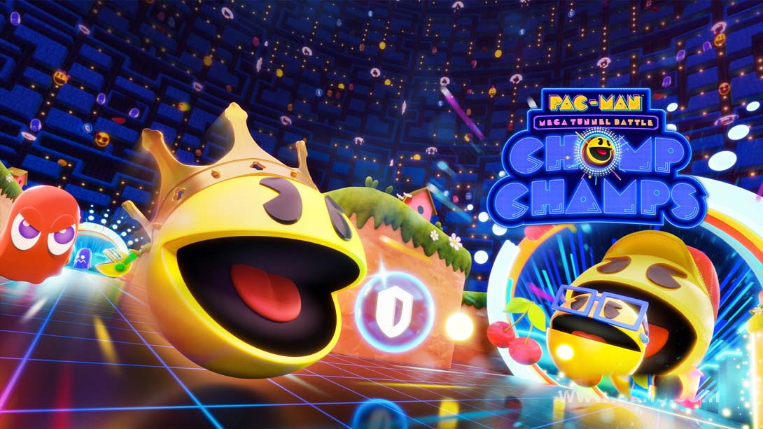 [Switch游戏]吃豆人 无尽地道争豆 暴食沒有极限 .PAC-MAN™ Mega Tunnel Battle™ Chomp Champs-梦境潮玩