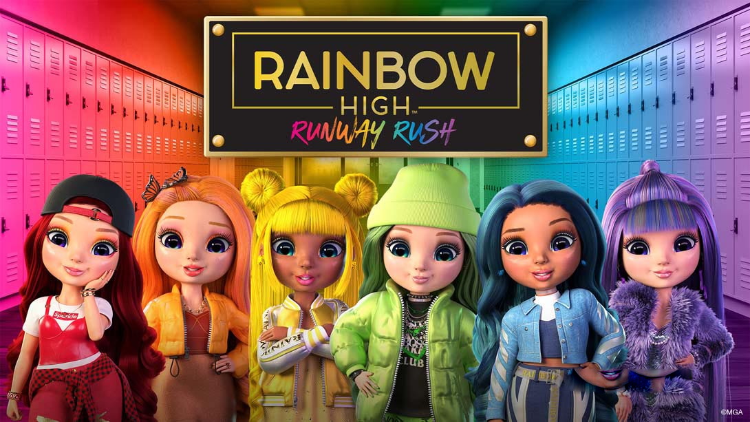 [Switch游戏]彩虹高™:跑道冲刺 RAINBOW HIGH™ RUNWAY RUSH-梦境潮玩