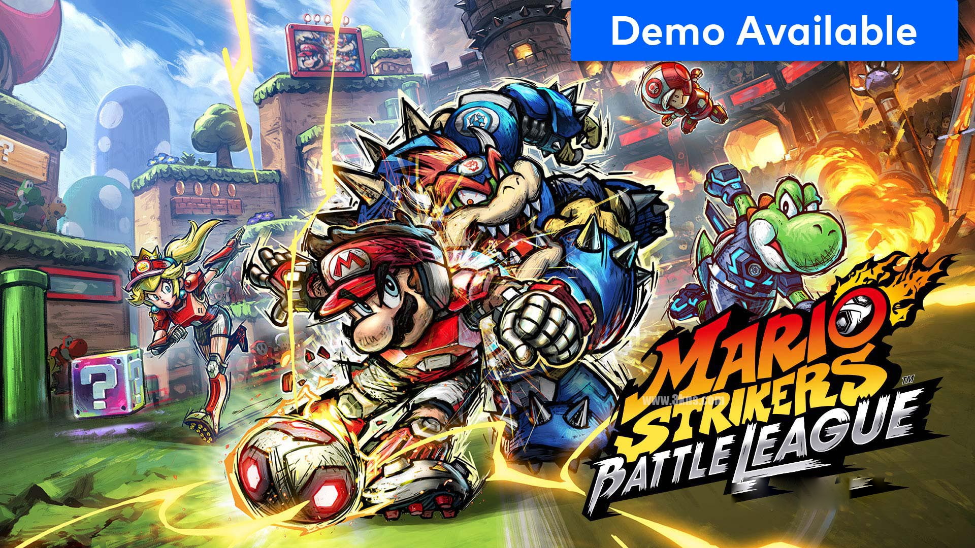 [Switch游戏]马里奥激战前锋:战斗联赛 Mario Strikers: Battle League First Kick-梦境潮玩