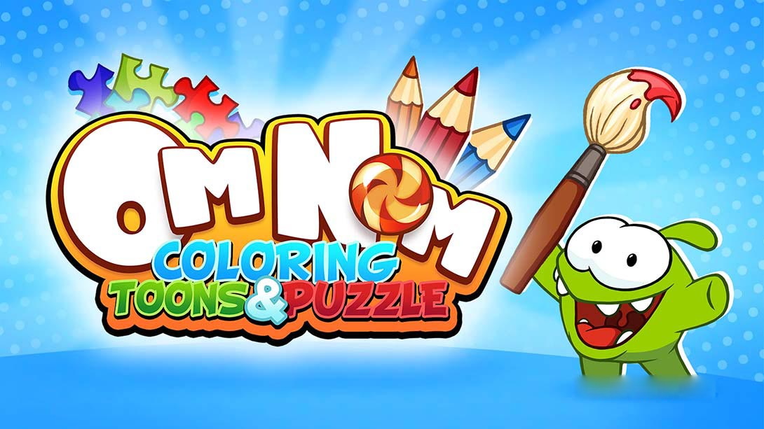 [Switch游戏]Om Nom：着色、卡通和拼图 Om Nom: Coloring, Toons & Puzzle-梦境潮玩