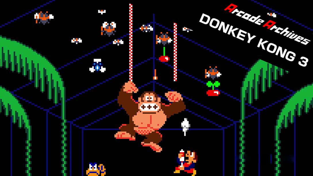 [Switch游戏]街机档案：森喜刚3 Arcade Archives DONKEY KONG 3-梦境潮玩