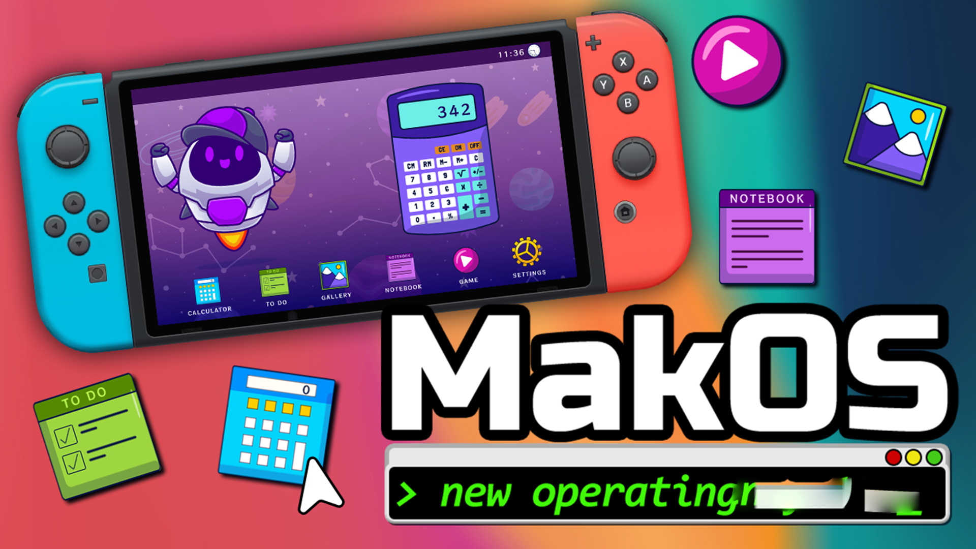 [Switch游戏]MakOS新操作系统 .MakOS new operating system-梦境潮玩