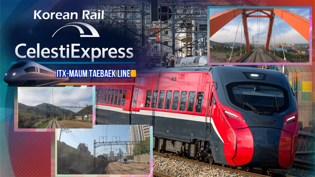 [switch游戏]韩国铁路 Celesti特快 ITX-MAUM 太白线 .Korean Rail Celesti Express ITX-MAUM Taebaek Line-梦境潮玩