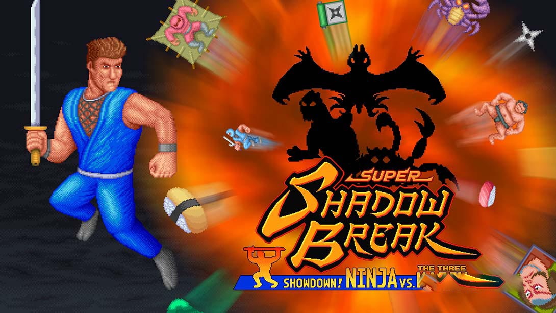 [Switch游戏]超级暗影破坏：对决！忍者 VS 三个怪兽 Super Shadow Break : Showdown! NINJA VS The Three KAIJUs-梦境潮玩