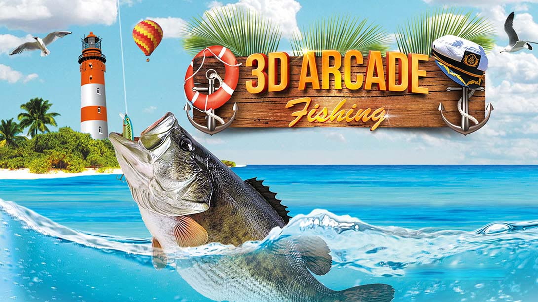 [Switch游戏]3D渔夫钓鱼 3D Arcade Fishing-梦境潮玩