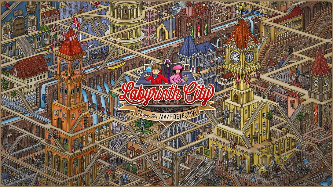 [Switch游戏]迷宫大侦探 Labyrinth City Pierre the Maze Detective-梦境潮玩