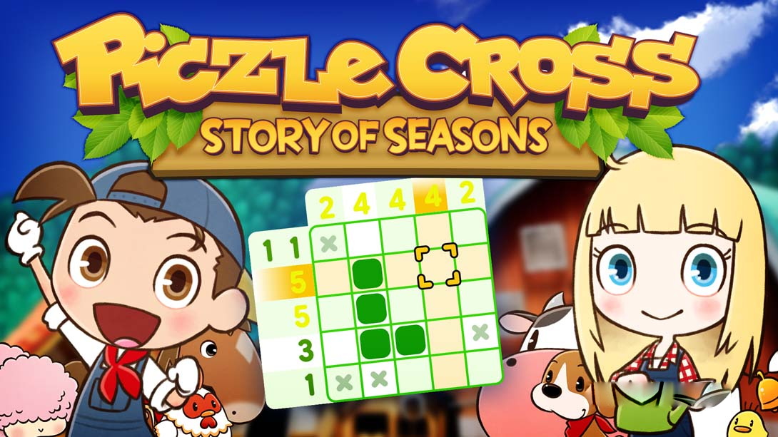[Switch游戏]绘图方块 牧场物语 .Piczle Cross Story of Seasons-梦境潮玩
