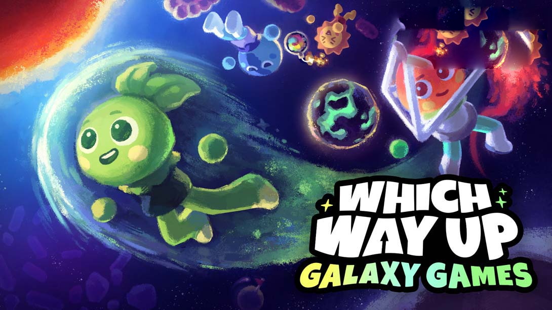 [switch游戏]哪边是上 银河游戏 .Which Way Up Galaxy Games-梦境潮玩