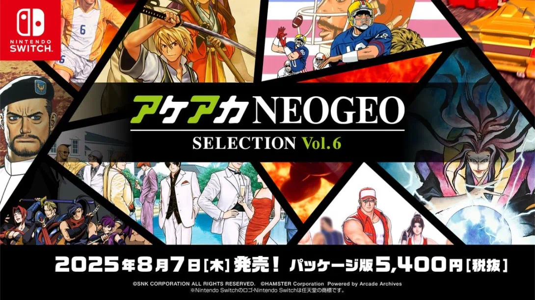 [switch游戏]ACA NEOGEO 精选集 Vol.6 .ACA NEOGEO SELECTION Vol.6-梦境潮玩
